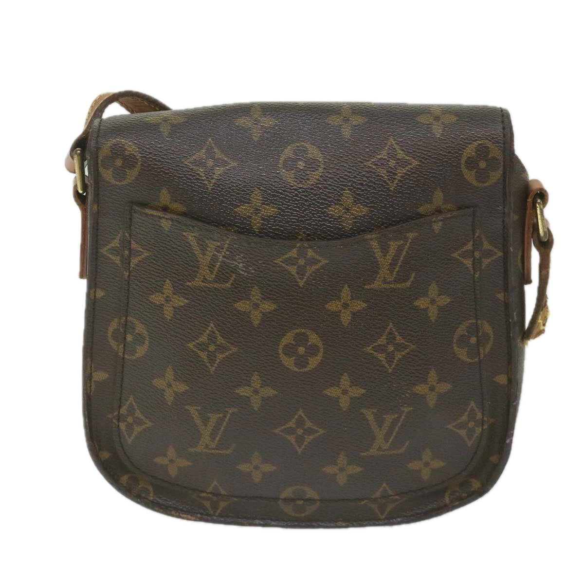 LOUIS VUITTON Monogram Saint Cloud MM Shoulder Bag M51243 LV Auth ac2465 - 0