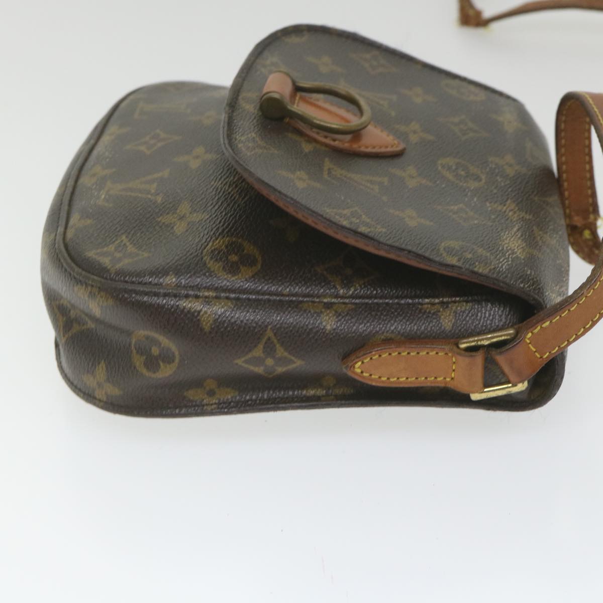 LOUIS VUITTON Monogram Saint Cloud MM Shoulder Bag M51243 LV Auth ac2465