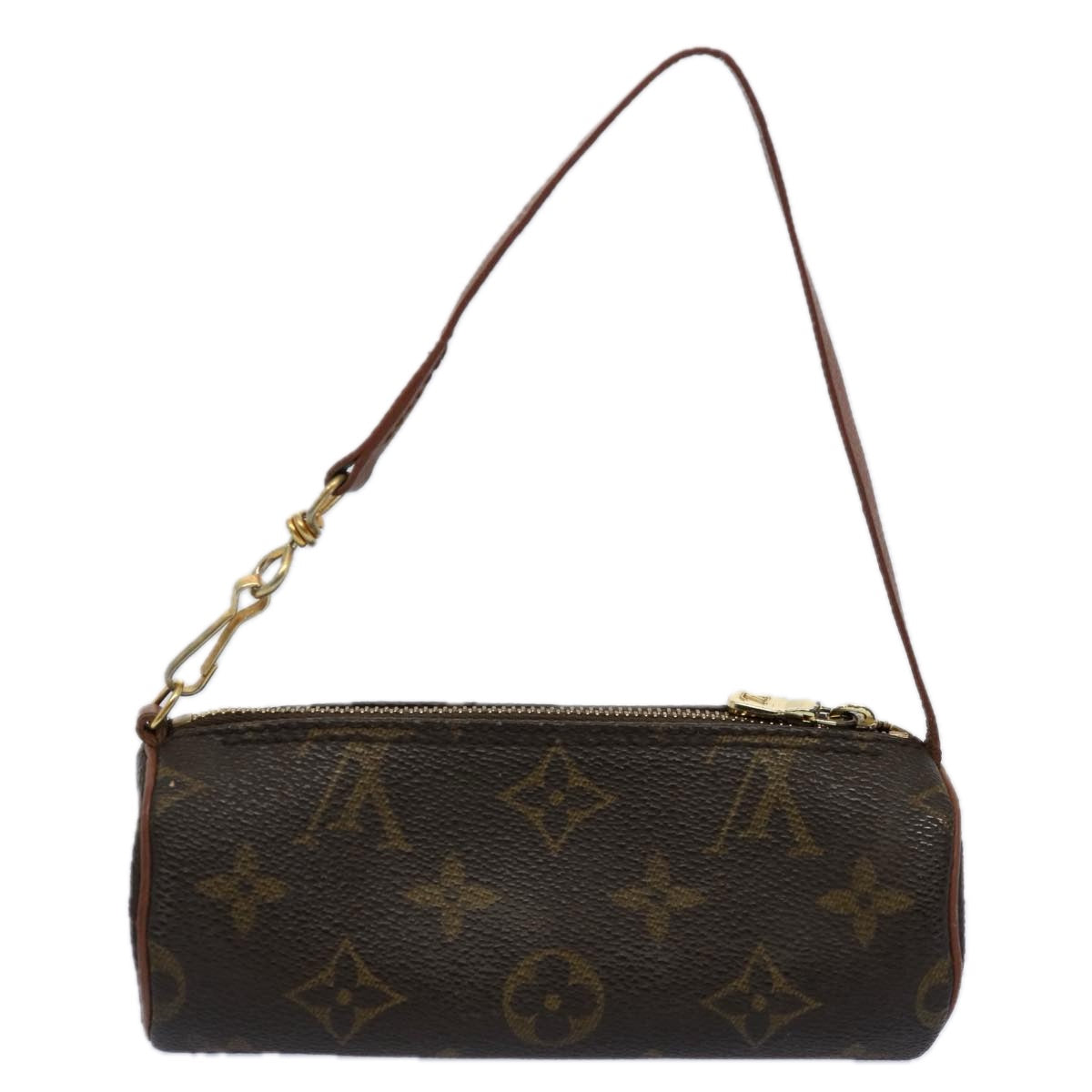 LOUIS VUITTON Monogram Papillon Pouch LV Auth ac2500 - 0