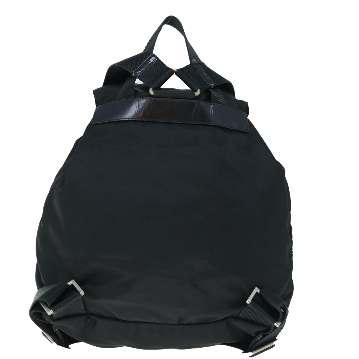 PRADA Backpack Nylon Black Auth ac2501 - 0