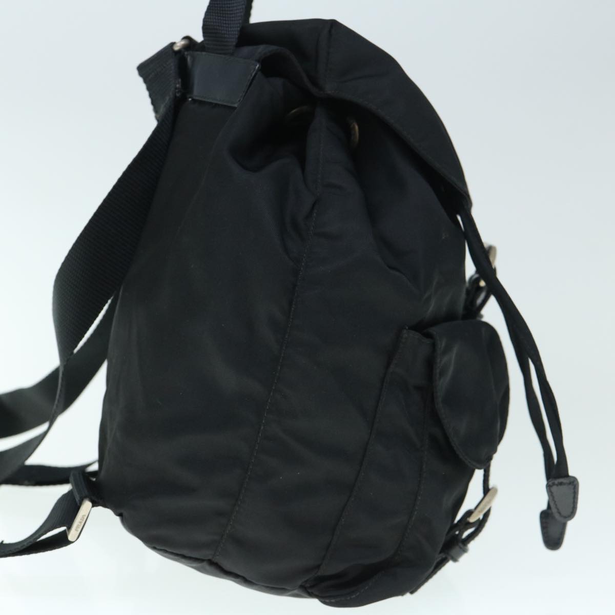 PRADA Backpack Nylon Black Auth ac2501