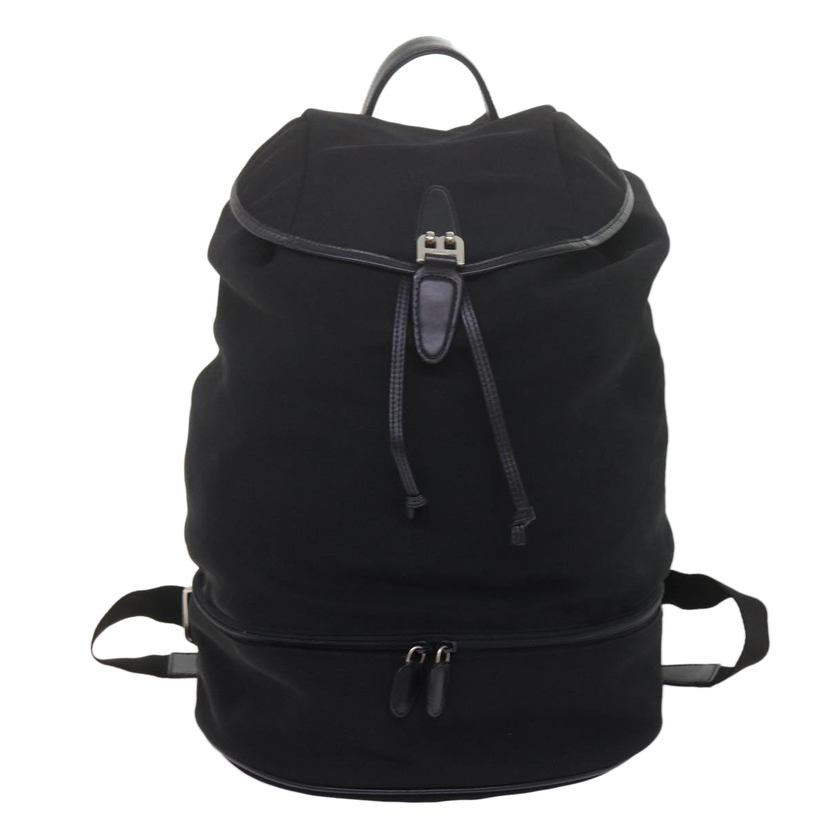 BALLY Backpack Canvas Black Auth ac2502