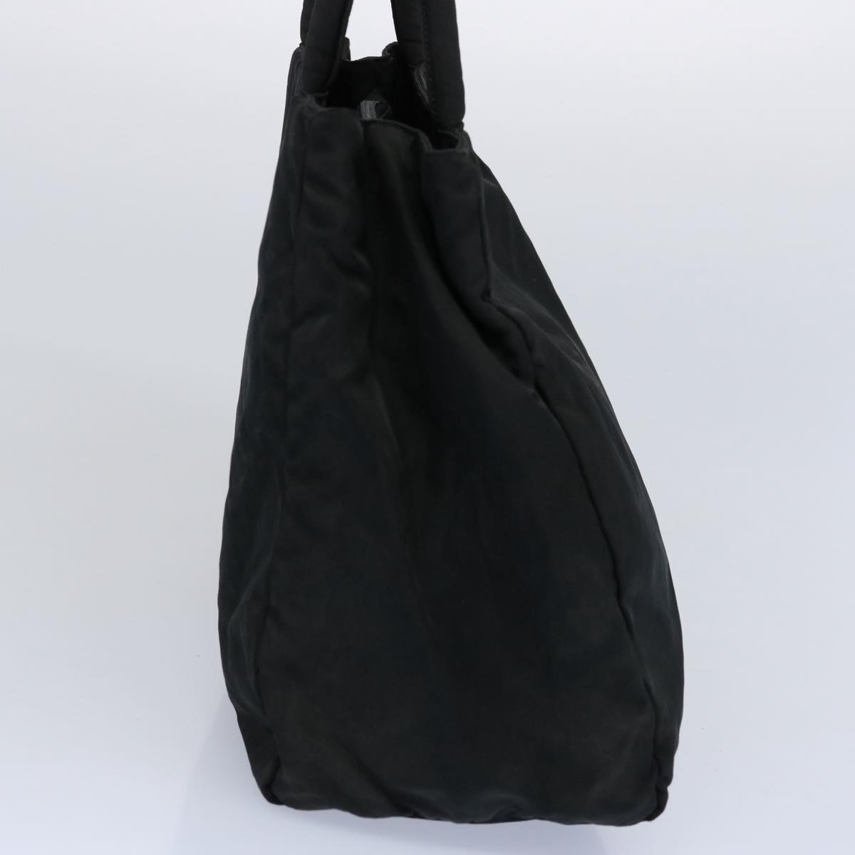 PRADA Hand Bag Nylon Black Auth ac2534