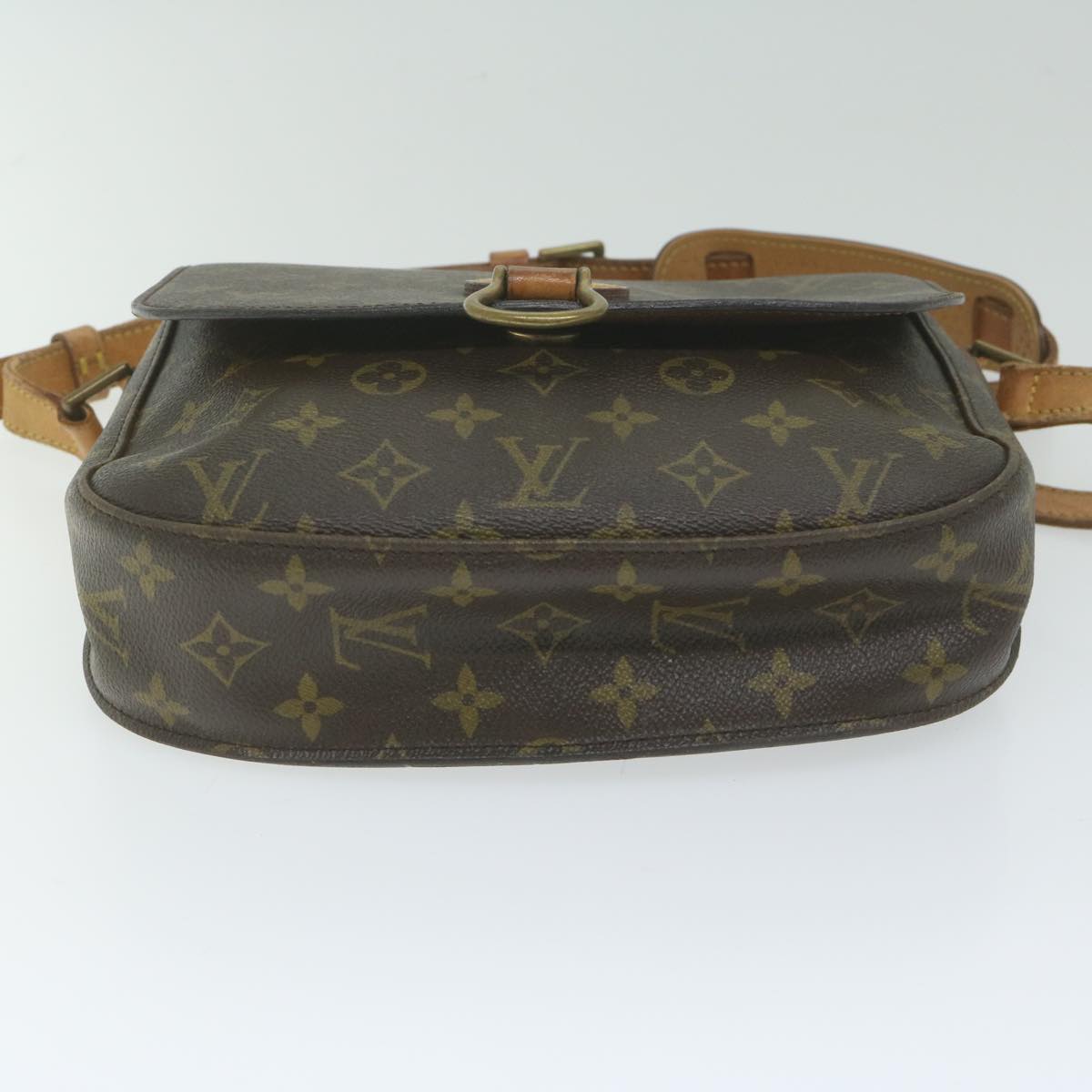 LOUIS VUITTON Monogram Saint Cloud GM Shoulder Bag Vintage M51242 LV Auth ac2547