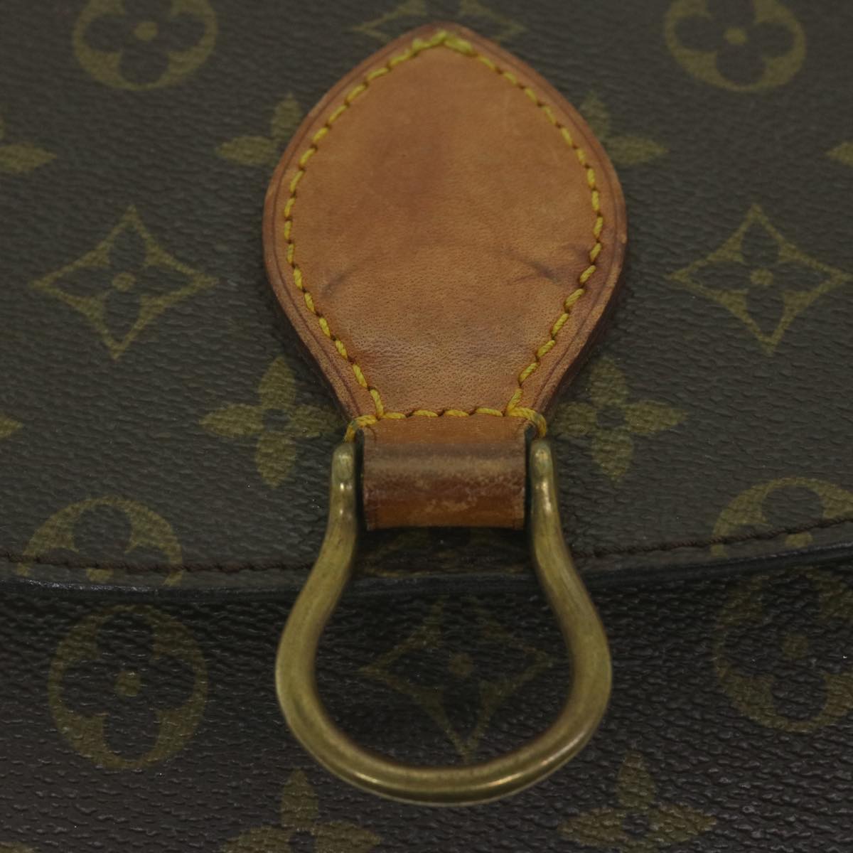 LOUIS VUITTON Monogram Saint Cloud GM Shoulder Bag Vintage M51242 LV Auth ac2547