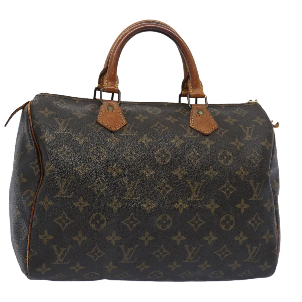 LOUIS VUITTON Monogram Speedy 30 Hand Bag M41526 LV Auth ac2549