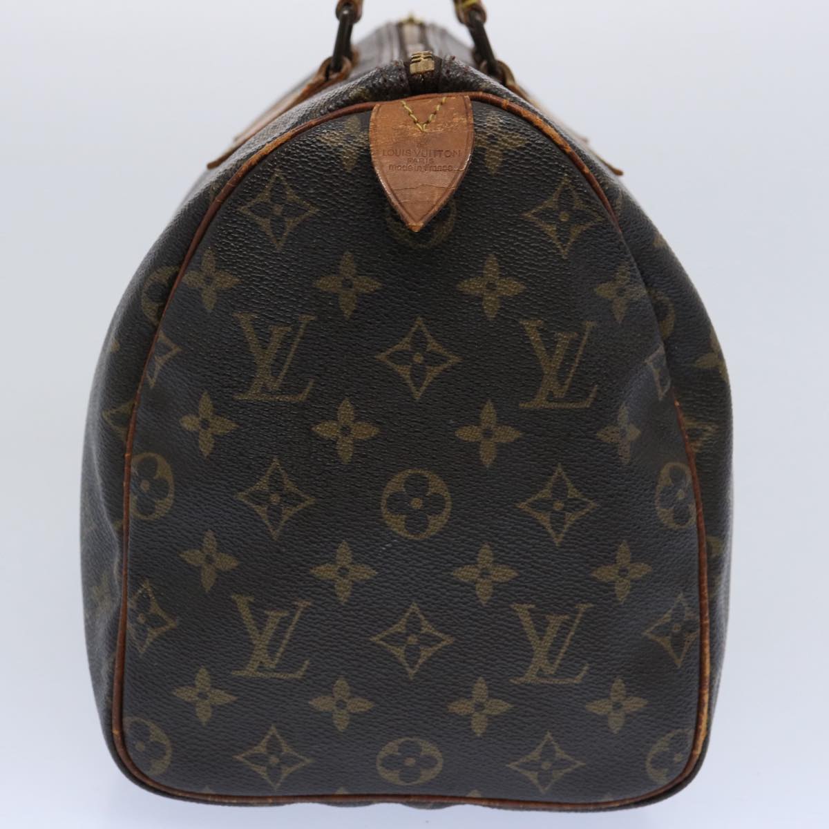 LOUIS VUITTON Monogram Speedy 30 Hand Bag M41526 LV Auth ac2549