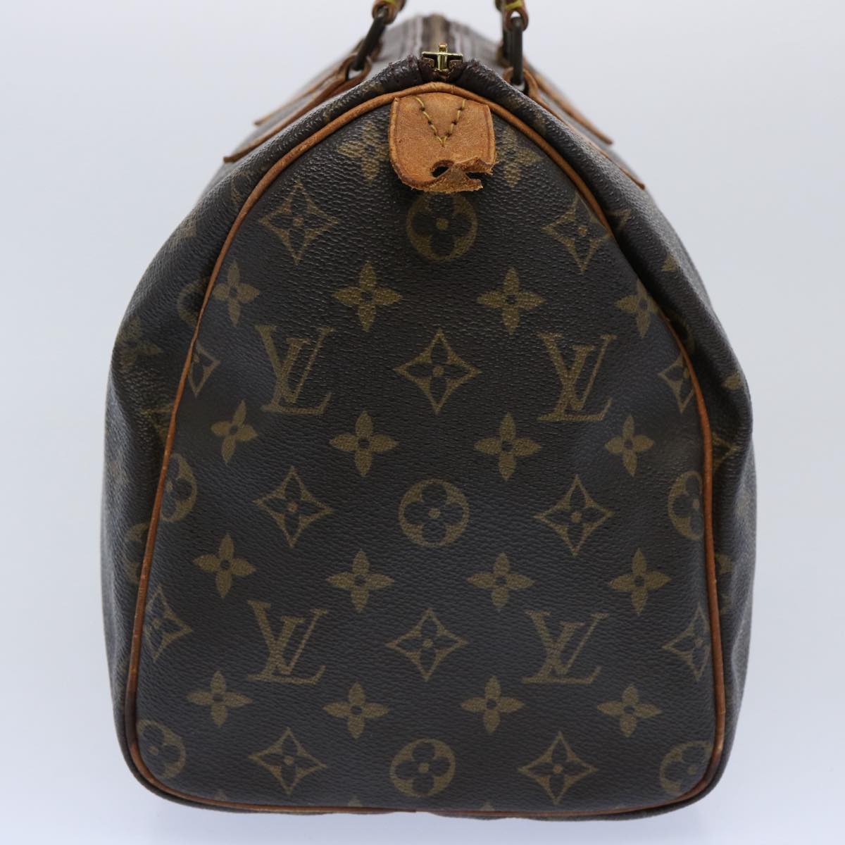 LOUIS VUITTON Monogram Speedy 30 Hand Bag M41526 LV Auth ac2549