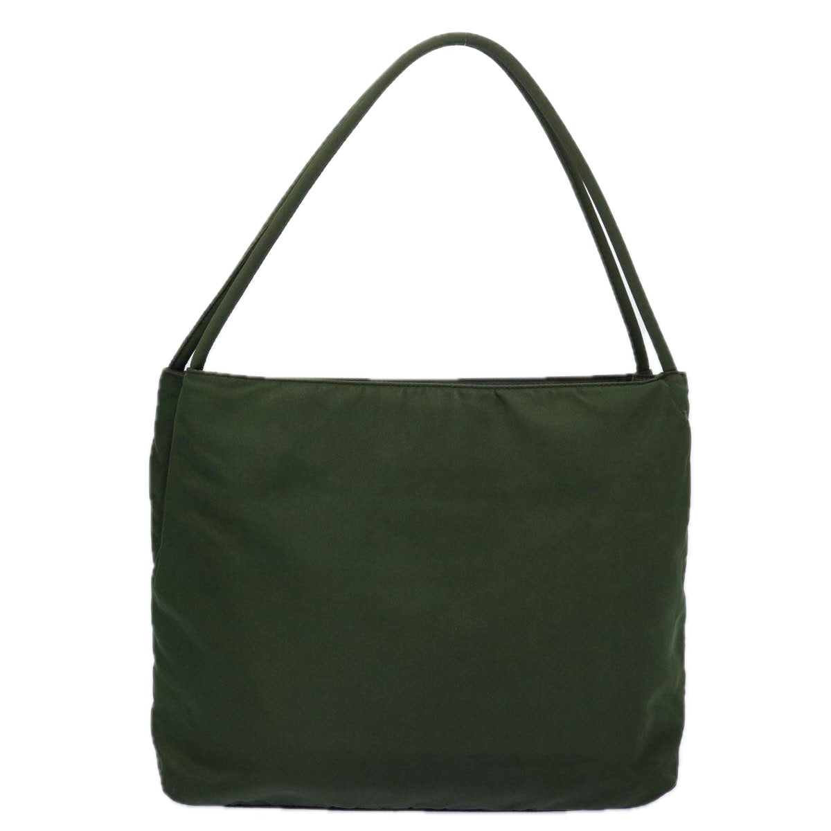 PRADA Shoulder Bag Nylon Khaki Auth ac2571 - 0