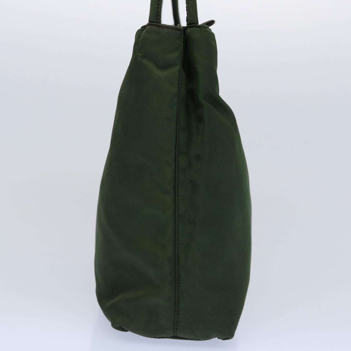 PRADA Shoulder Bag Nylon Khaki Auth ac2571