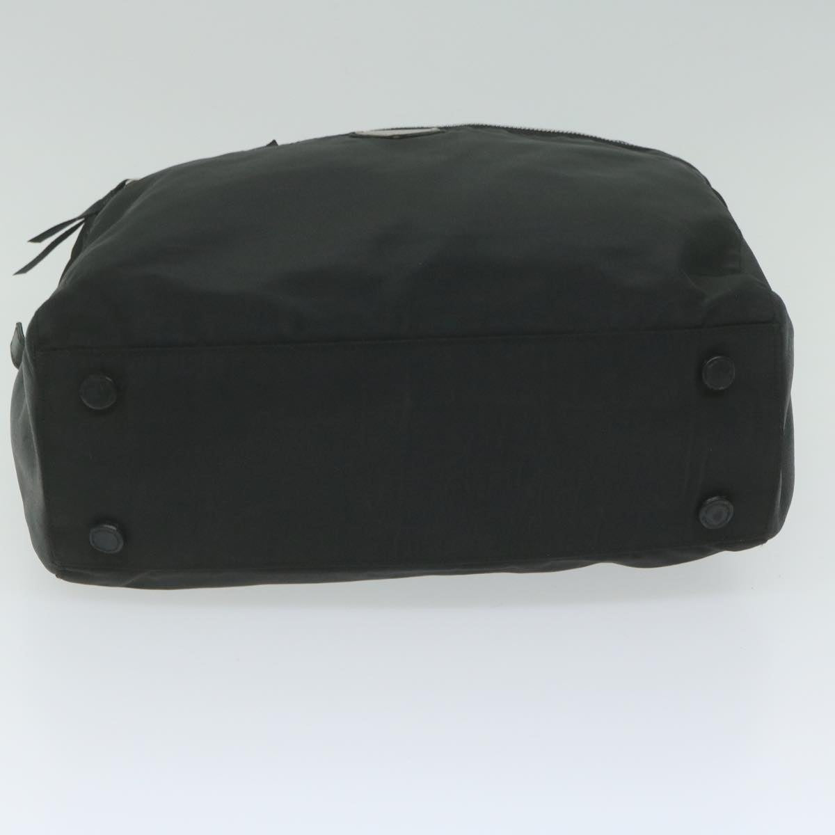 PRADA Hand Bag Nylon Black Auth ac2572