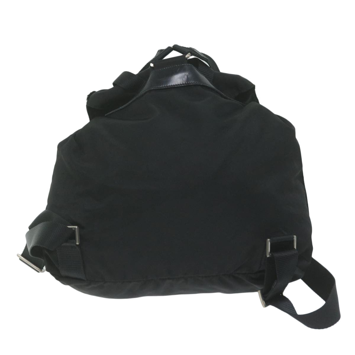 PRADA Backpack Nylon Black Auth ac2573 - 0