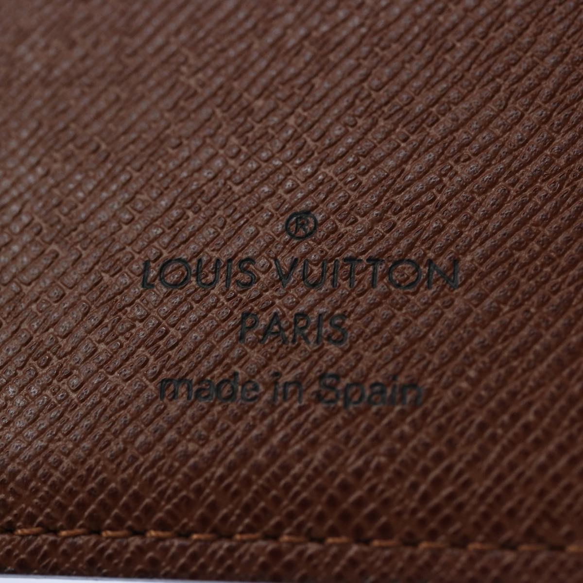 LOUIS VUITTON Monogram Panda Agenda PM Day Planner Cover R20011 LV Auth ac2579A