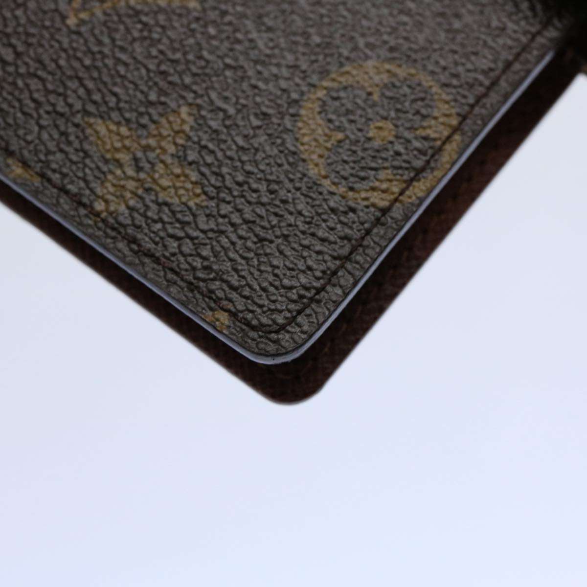 LOUIS VUITTON Monogram Panda Agenda PM Day Planner Cover R20011 LV Auth ac2579A