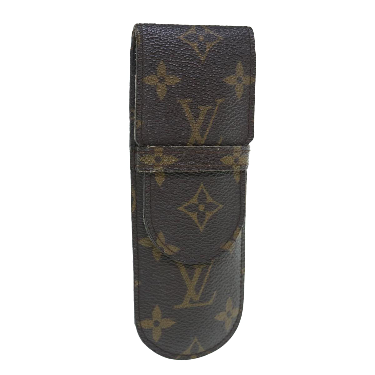 LOUIS VUITTON Monogram Etui Stilo Pen Case M62990 LV Auth ac2596