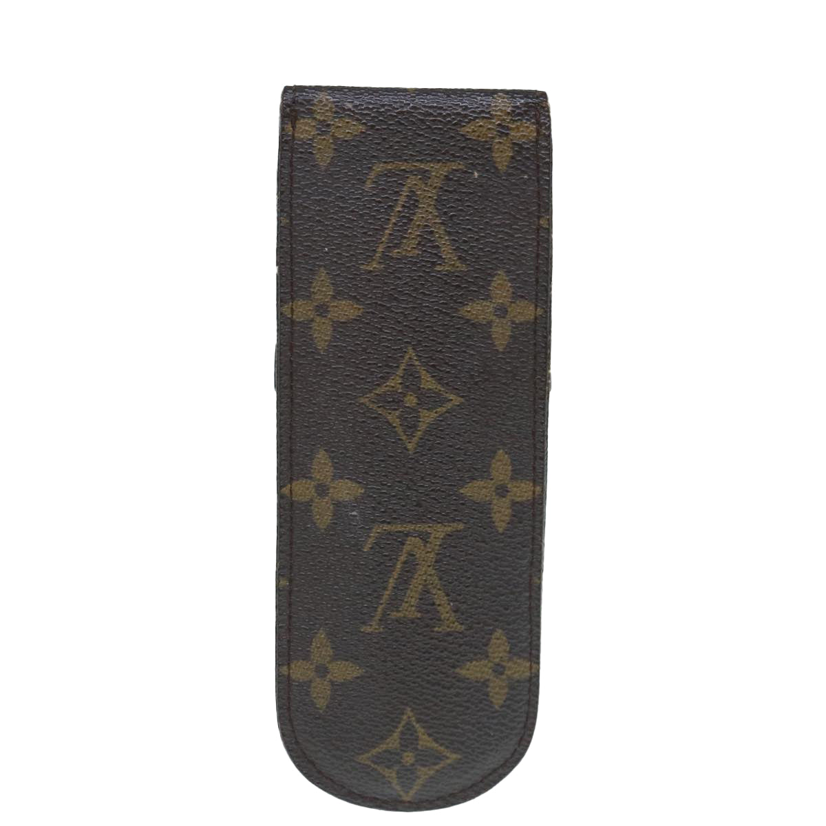 LOUIS VUITTON Monogram Etui Stilo Pen Case M62990 LV Auth ac2596