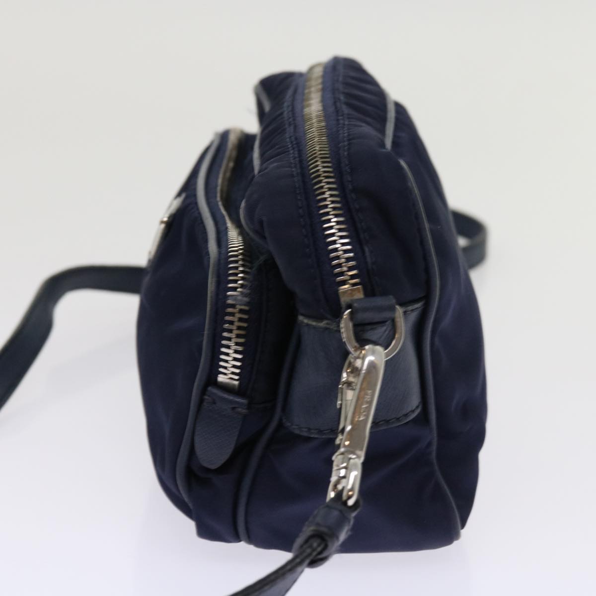 PRADA Shoulder Bag Nylon Navy Auth ac2599