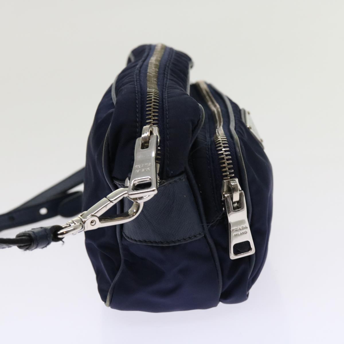 PRADA Shoulder Bag Nylon Navy Auth ac2599