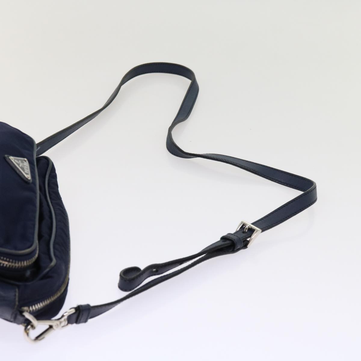 PRADA Shoulder Bag Nylon Navy Auth ac2599