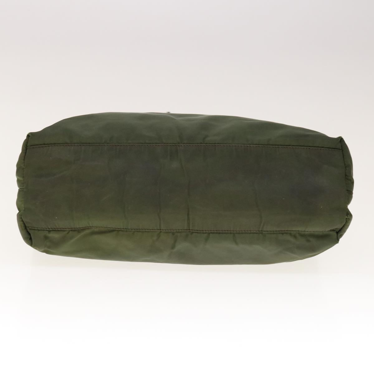 PRADA Shoulder Bag Nylon Khaki Auth ac2660