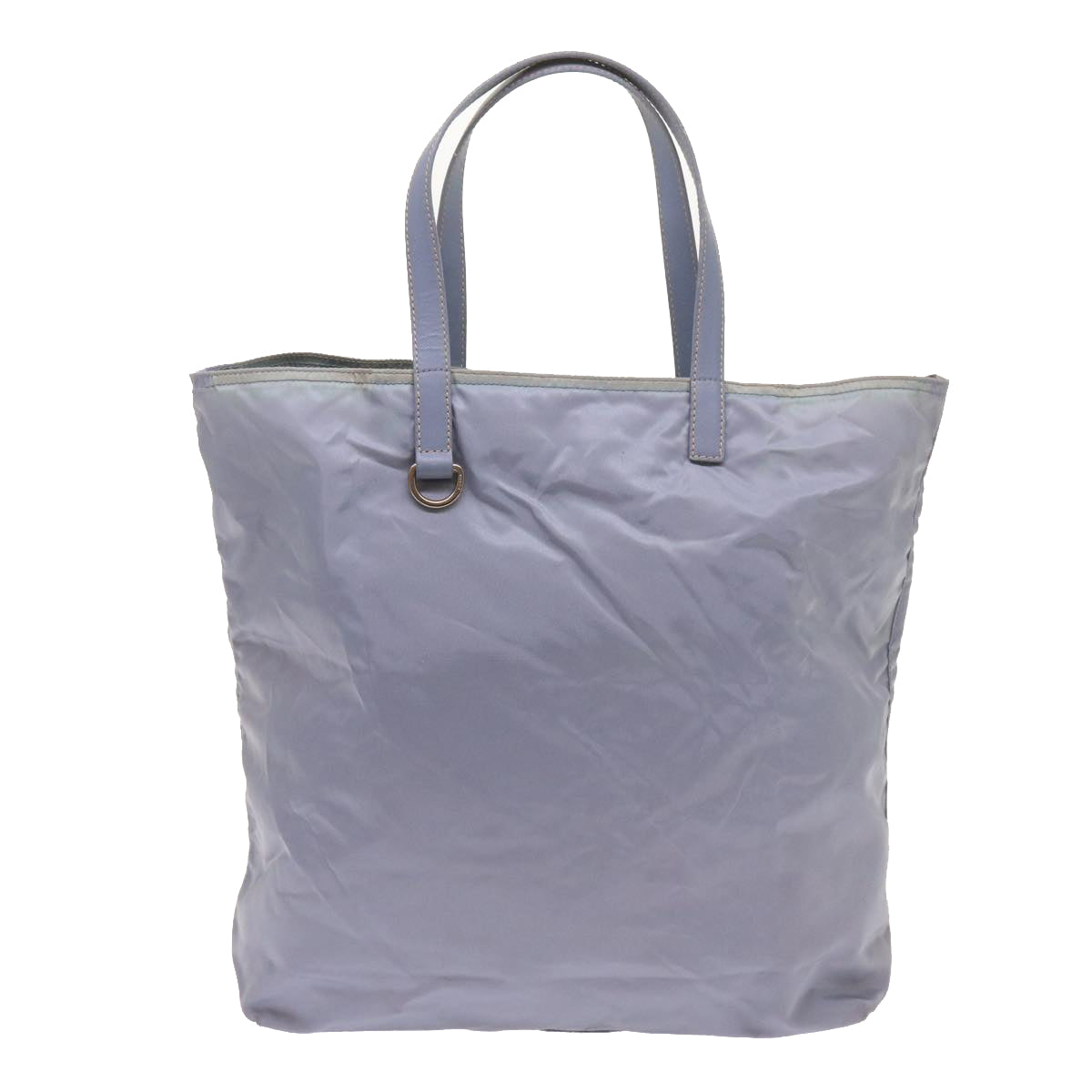 PRADA Tote Bag Nylon Light Blue Auth ac2744 - 0