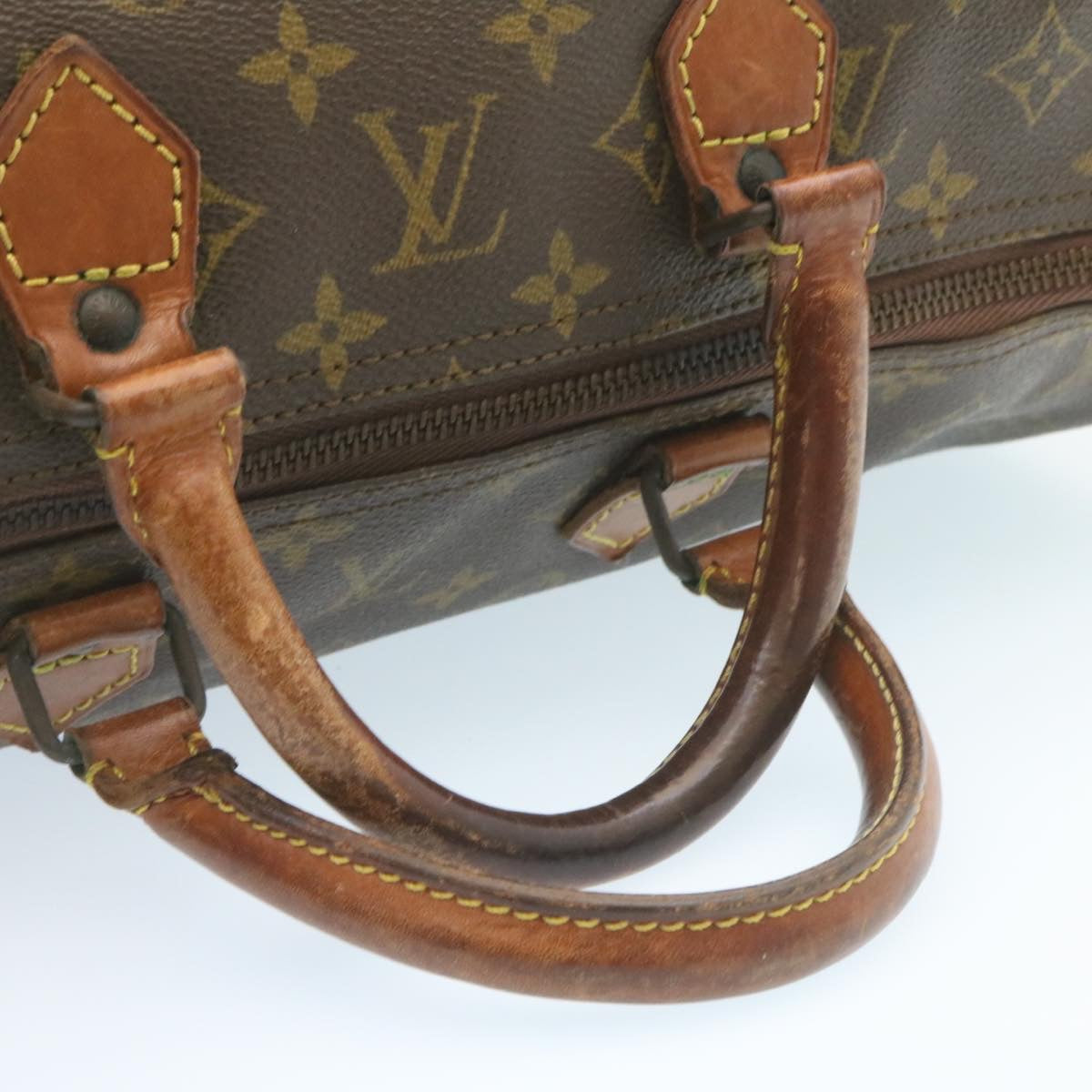 LOUIS VUITTON Monogram Speedy 40 Hand Bag M41522 LV Auth  ac319