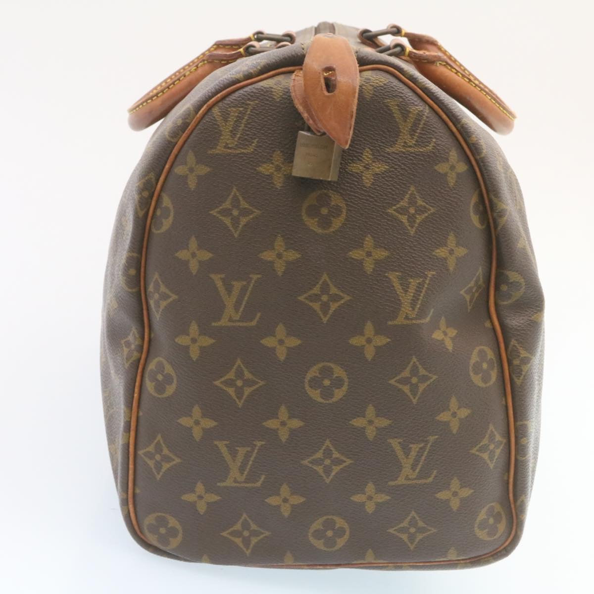 LOUIS VUITTON Monogram Speedy 40 Hand Bag M41522 LV Auth  ac339