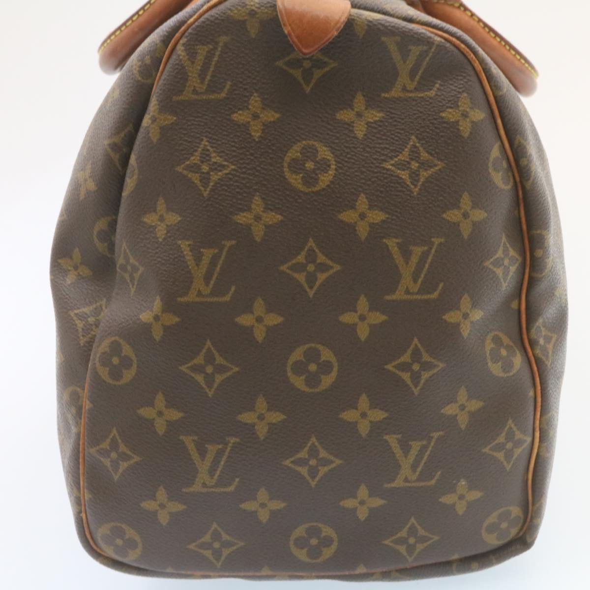 LOUIS VUITTON Monogram Speedy 40 Hand Bag M41522 LV Auth  ac339