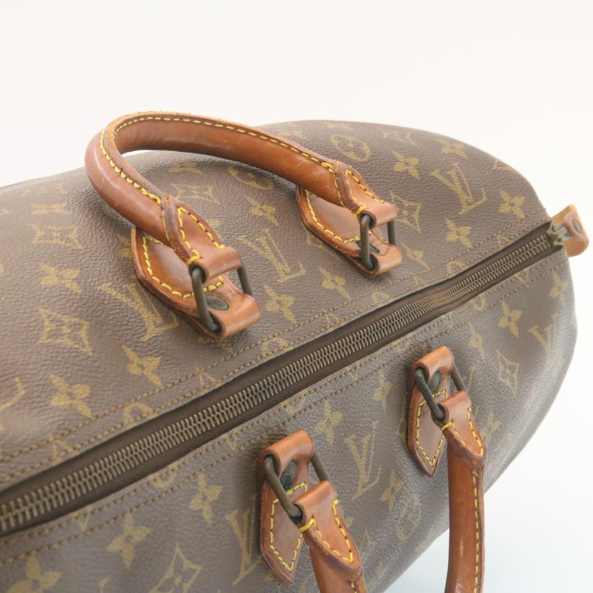 LOUIS VUITTON Monogram Speedy 40 Hand Bag M41522 LV Auth  ac339