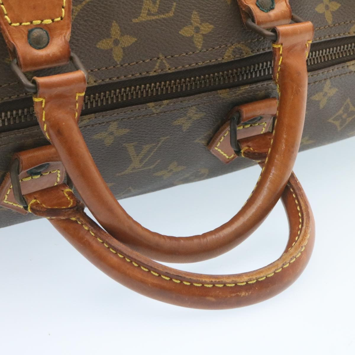 LOUIS VUITTON Monogram Speedy 40 Hand Bag M41522 LV Auth  ac339