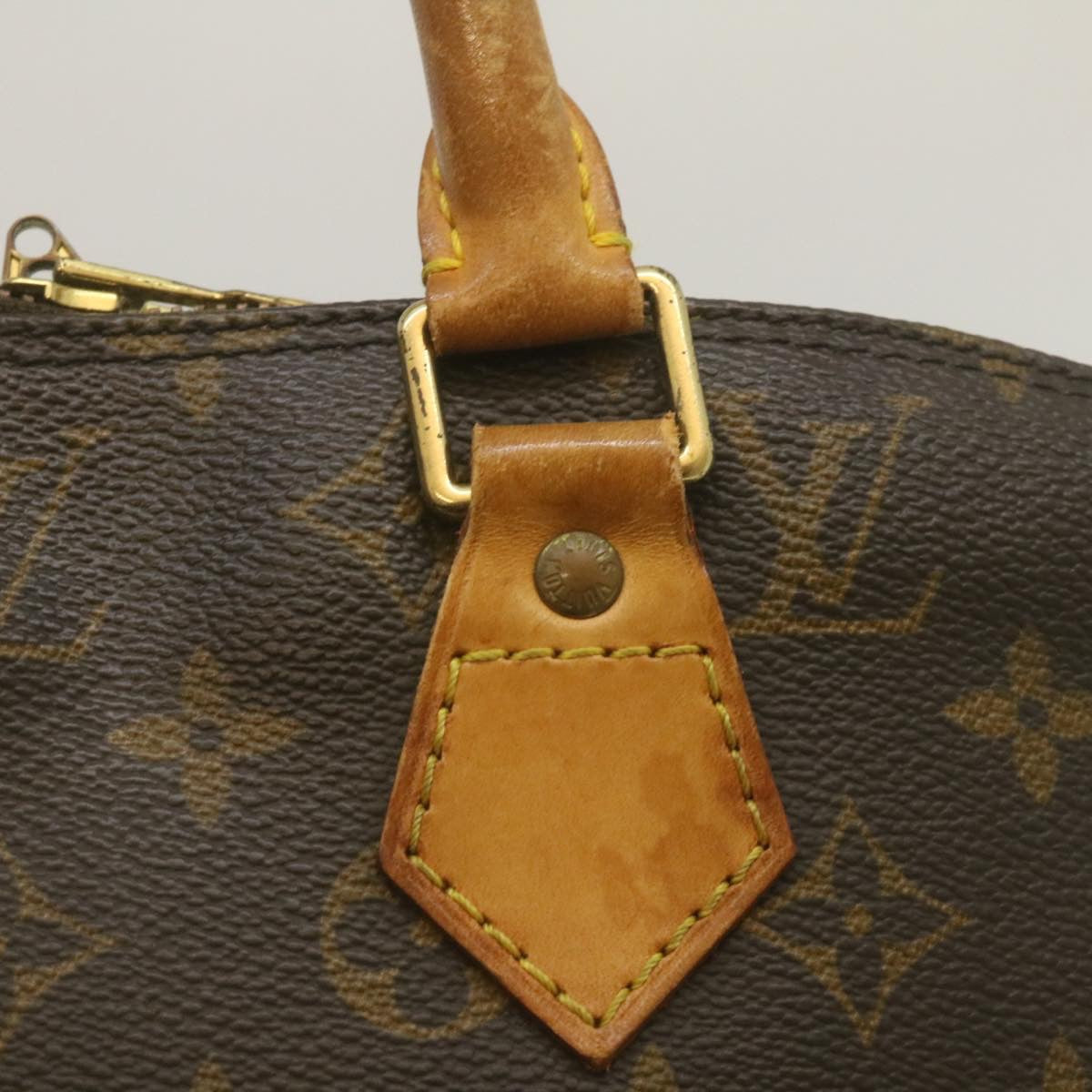 LOUIS VUITTON Monogram Alma Hand Bag M51130 LV Auth ac603