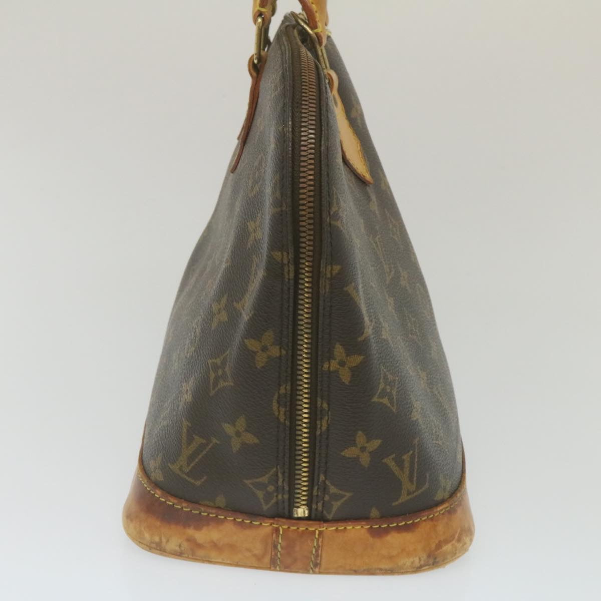 LOUIS VUITTON Monogram Alma Hand Bag M51130 LV Auth ac603