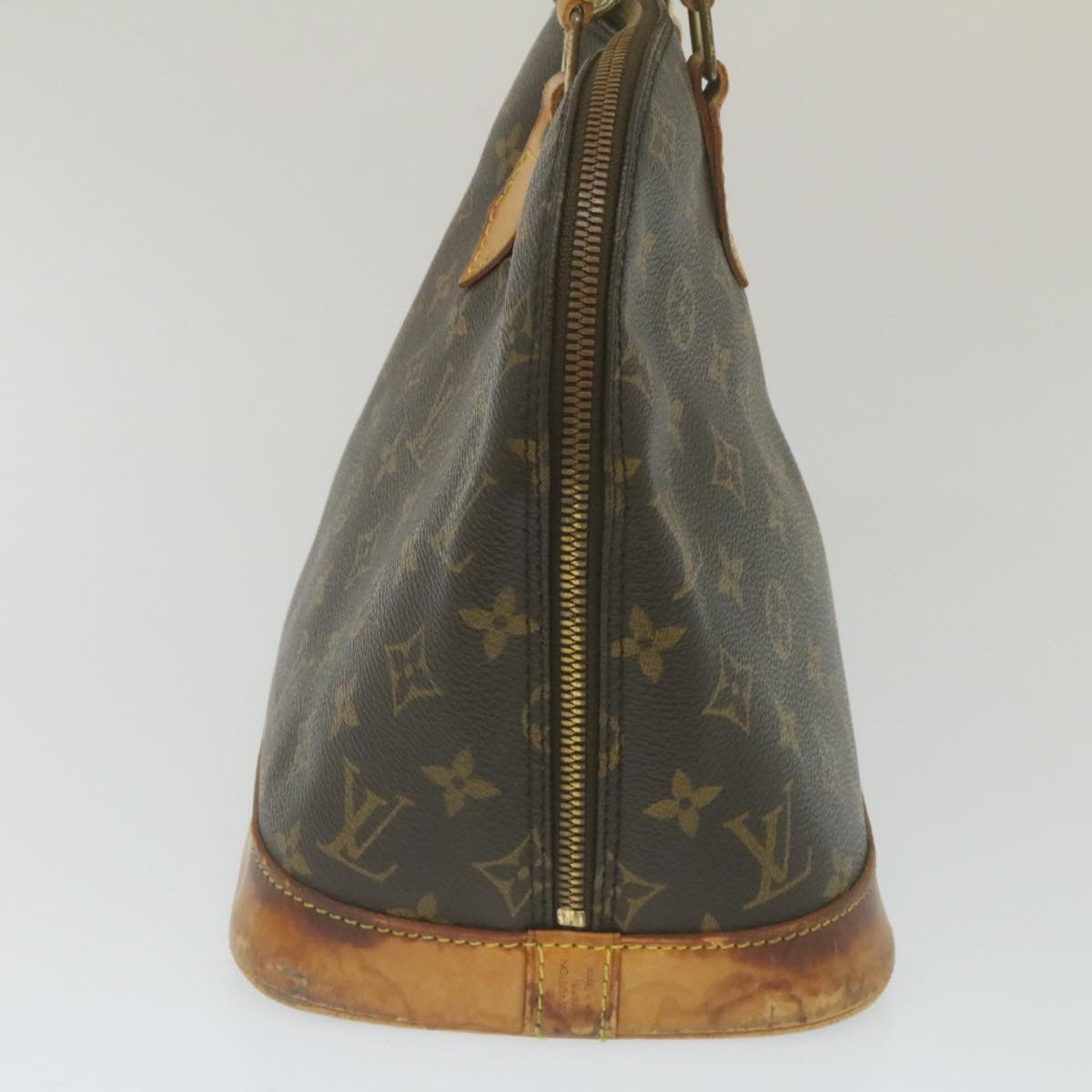 LOUIS VUITTON Monogram Alma Hand Bag M51130 LV Auth ac603