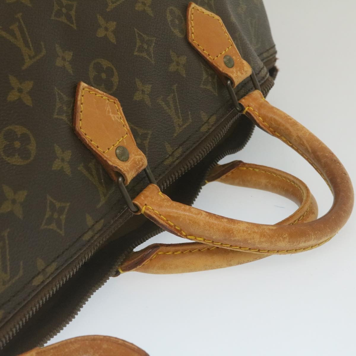 LOUIS VUITTON Monogram Speedy 40 Hand Bag M41522 LV Auth ac630