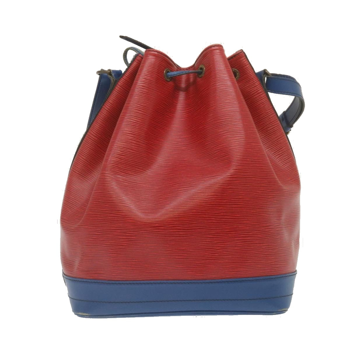 LOUIS VUITTON Epi Noe Bicolor Shoulder Bag Blue Red M44084 LV Auth ac631