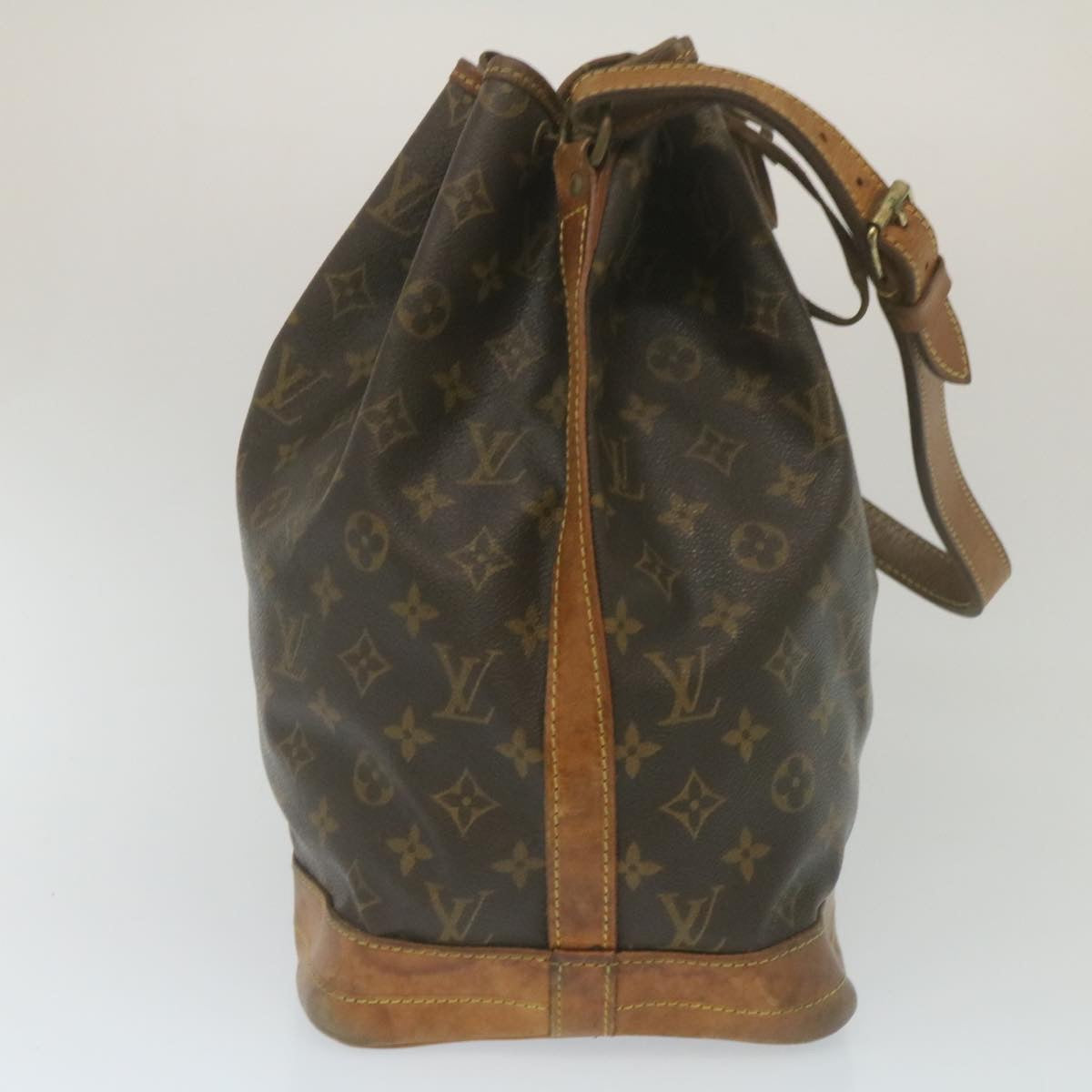 LOUIS VUITTON Monogram Noe Shoulder Bag M42224 LV Auth ac633