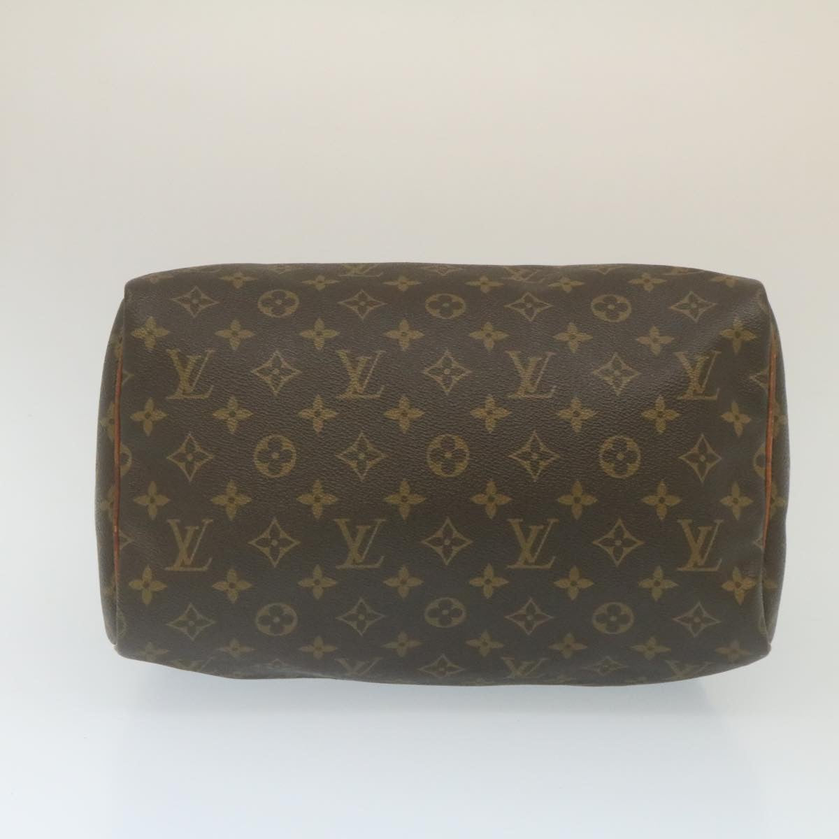 LOUIS VUITTON Monogram Speedy 30 Hand Bag M41526 LV Auth ac637