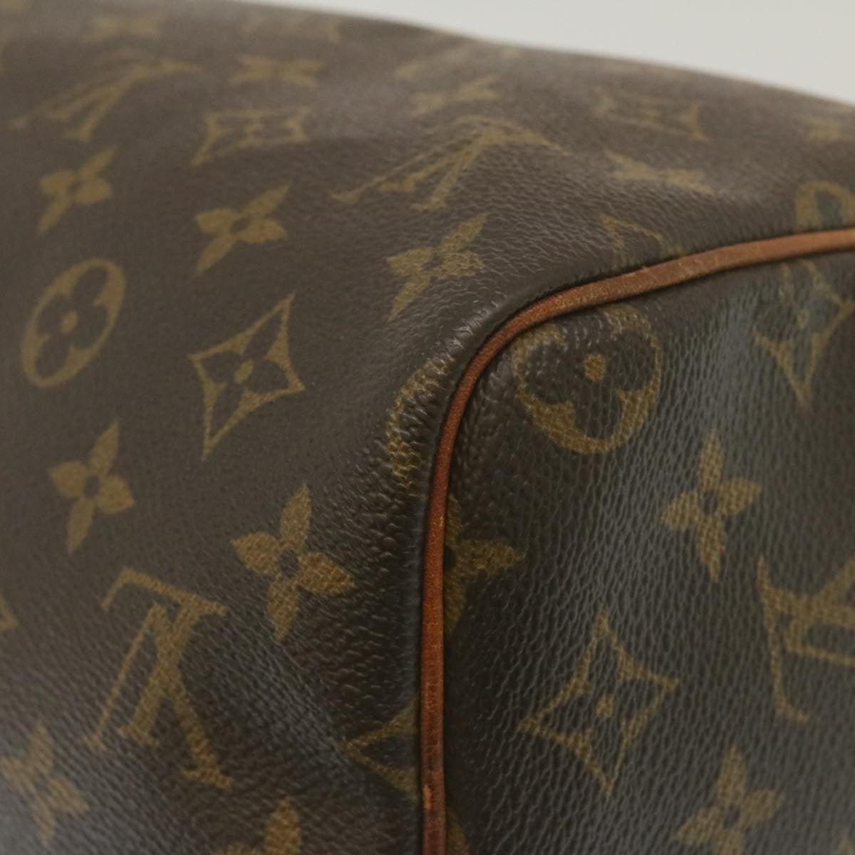 LOUIS VUITTON Monogram Speedy 30 Hand Bag M41526 LV Auth ac637