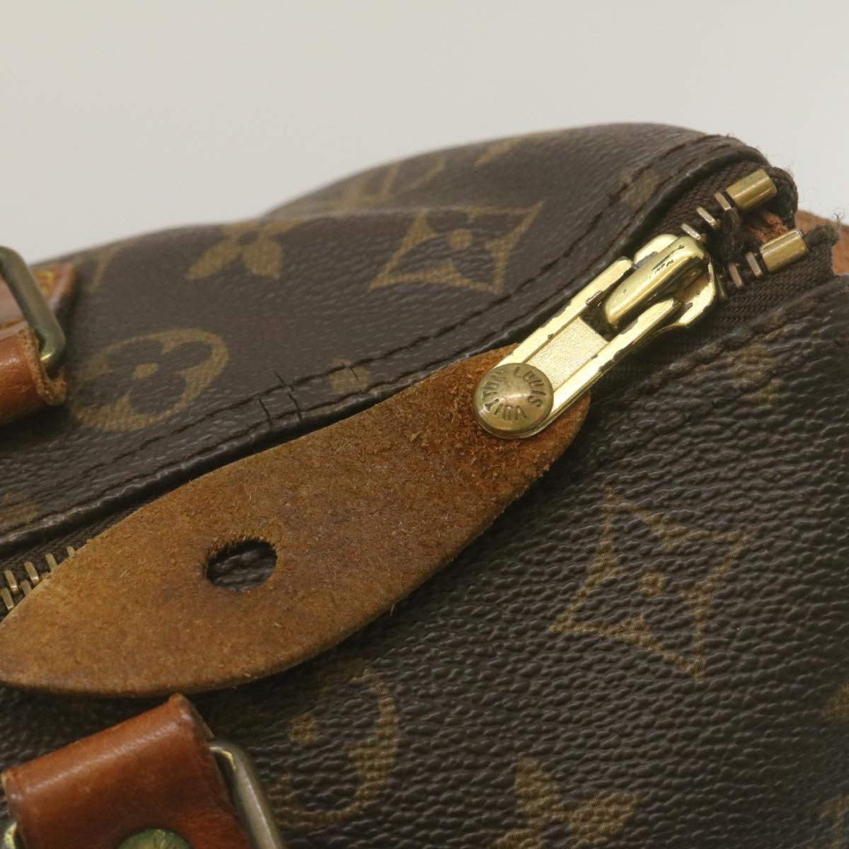 LOUIS VUITTON Monogram Speedy 30 Hand Bag M41526 LV Auth ac637