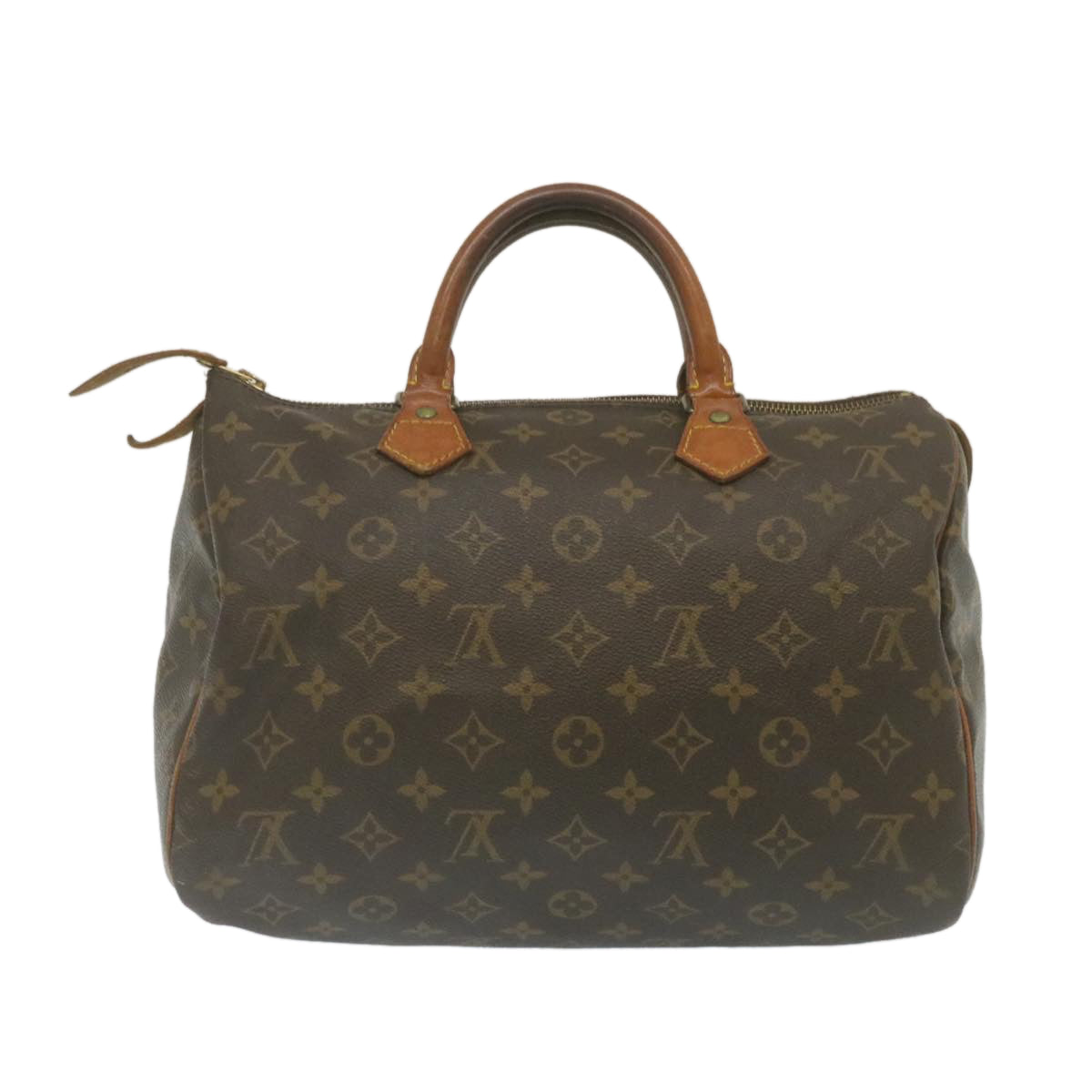 LOUIS VUITTON Monogram Speedy 30 Hand Bag M41526 LV Auth ac637 - 0