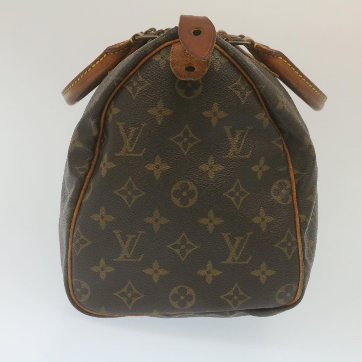 LOUIS VUITTON Monogram Speedy 30 Hand Bag M41526 LV Auth ac637