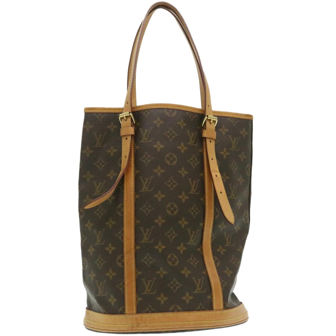 LOUIS VUITTON Monogram Bucket GM Shoulder Bag M42236 LV Auth ac641