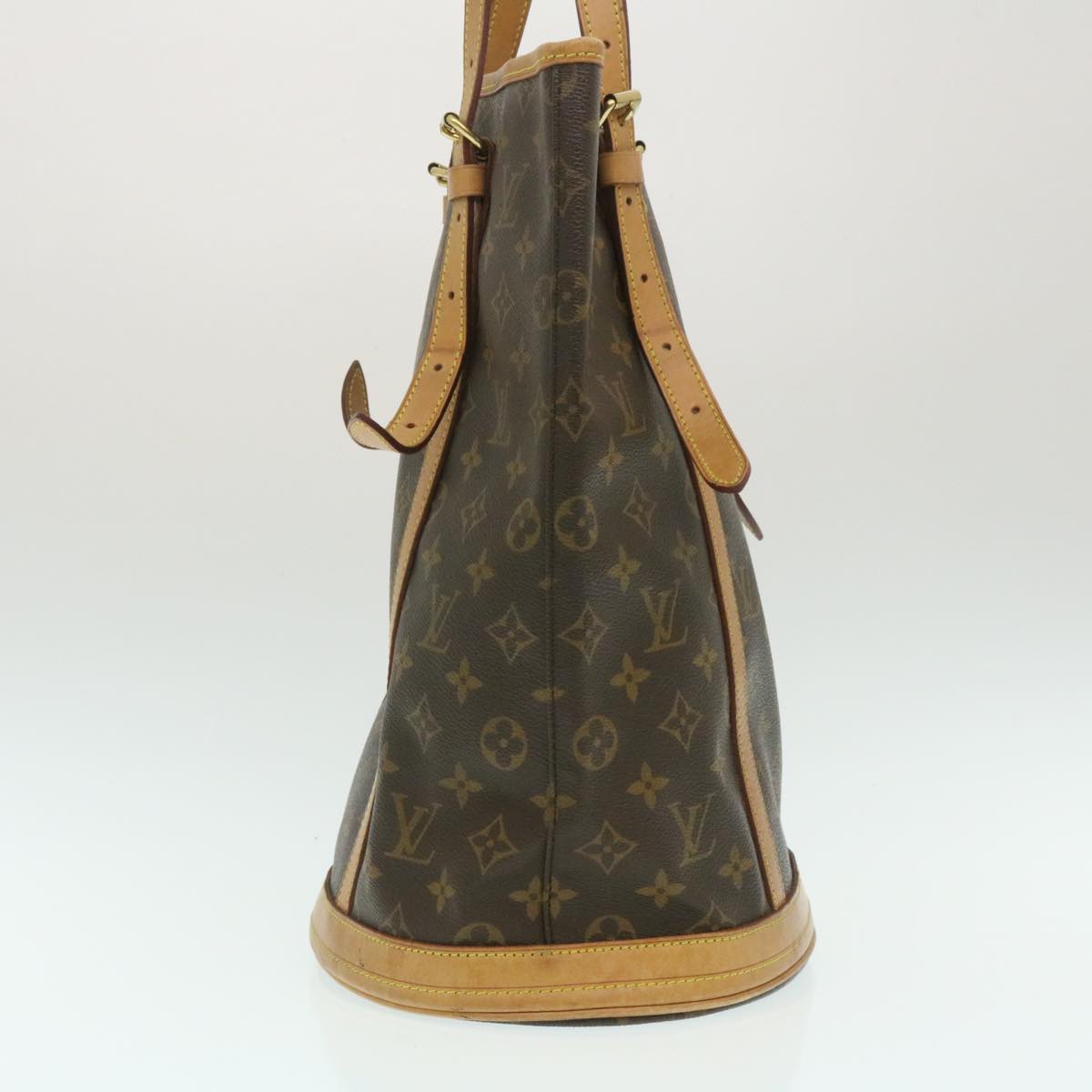 LOUIS VUITTON Monogram Bucket GM Shoulder Bag M42236 LV Auth ac641