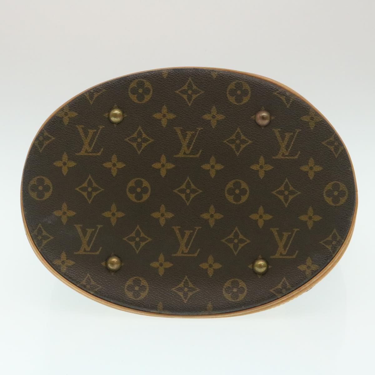 LOUIS VUITTON Monogram Bucket GM Shoulder Bag M42236 LV Auth ac641