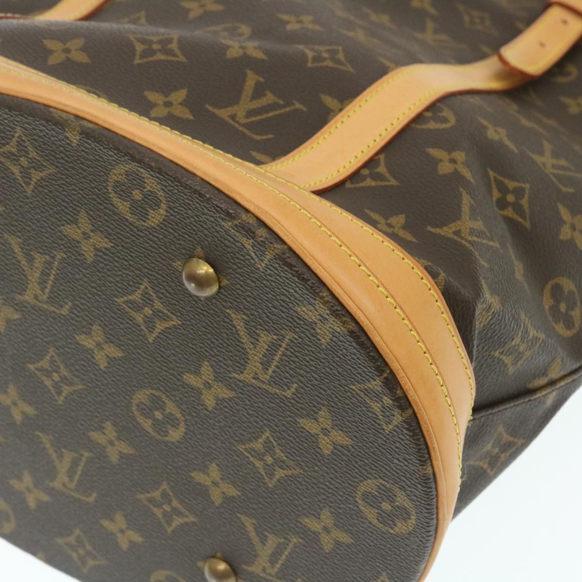 LOUIS VUITTON Monogram Bucket GM Shoulder Bag M42236 LV Auth ac642