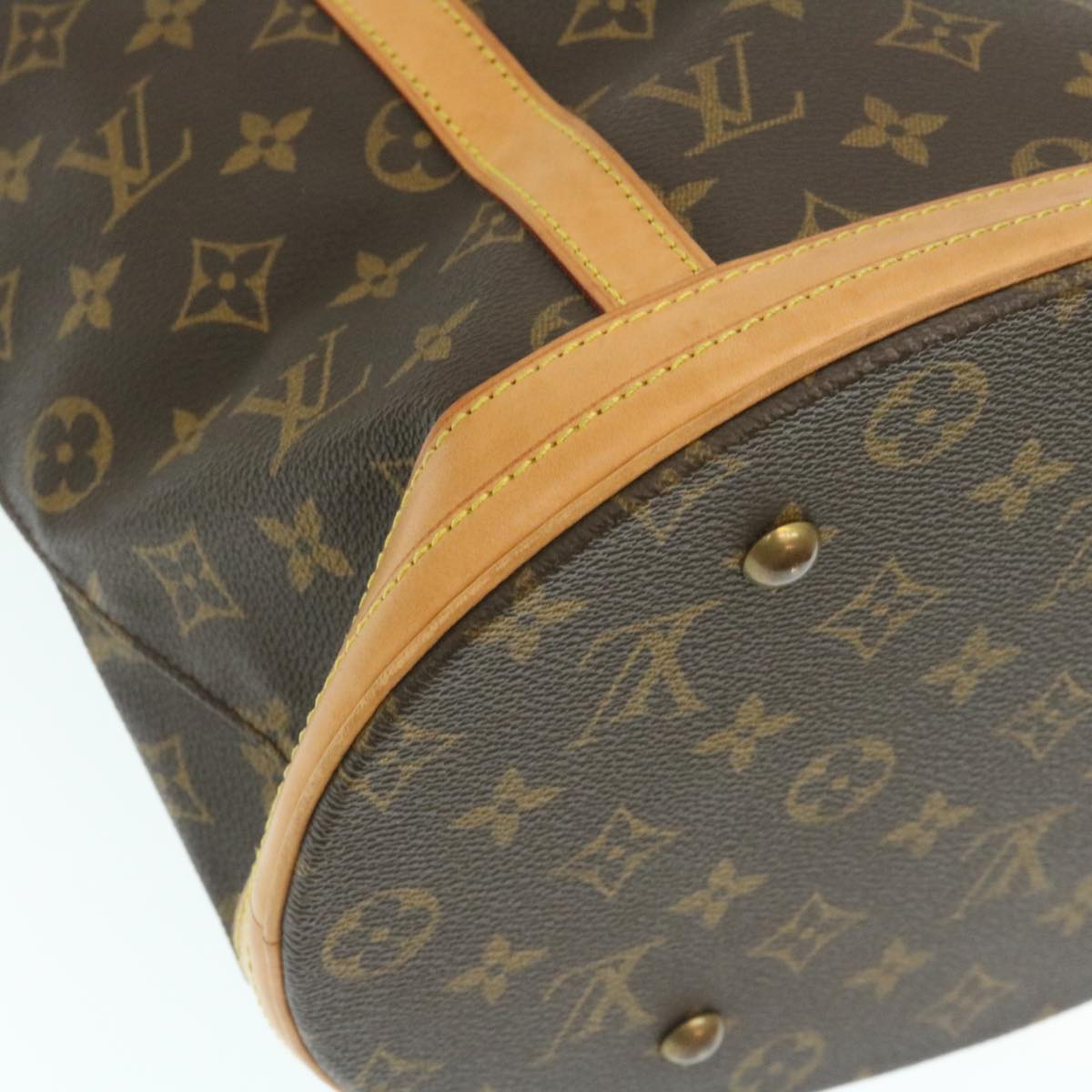 LOUIS VUITTON Monogram Bucket GM Shoulder Bag M42236 LV Auth ac642