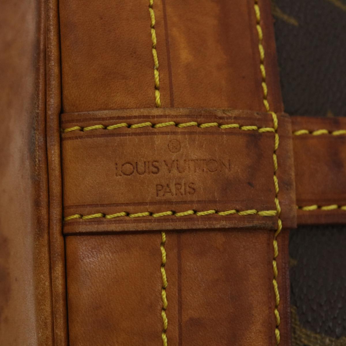 LOUIS VUITTON Monogram Noe Shoulder Bag M42224 LV Auth ac705