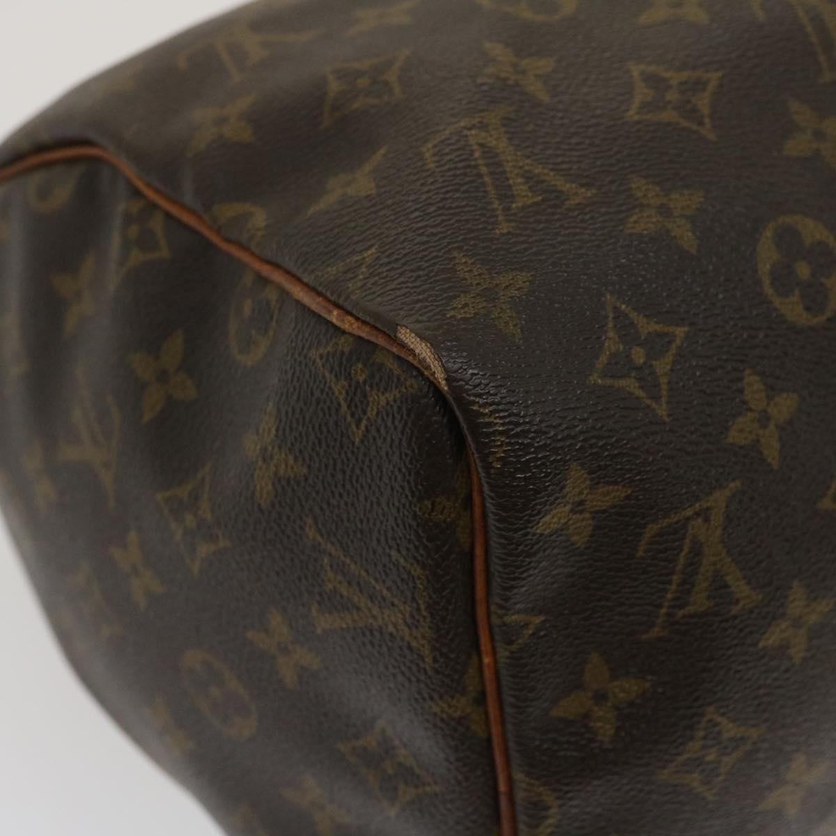 LOUIS VUITTON Monogram Speedy 30 Hand Bag M41526 LV Auth ac709