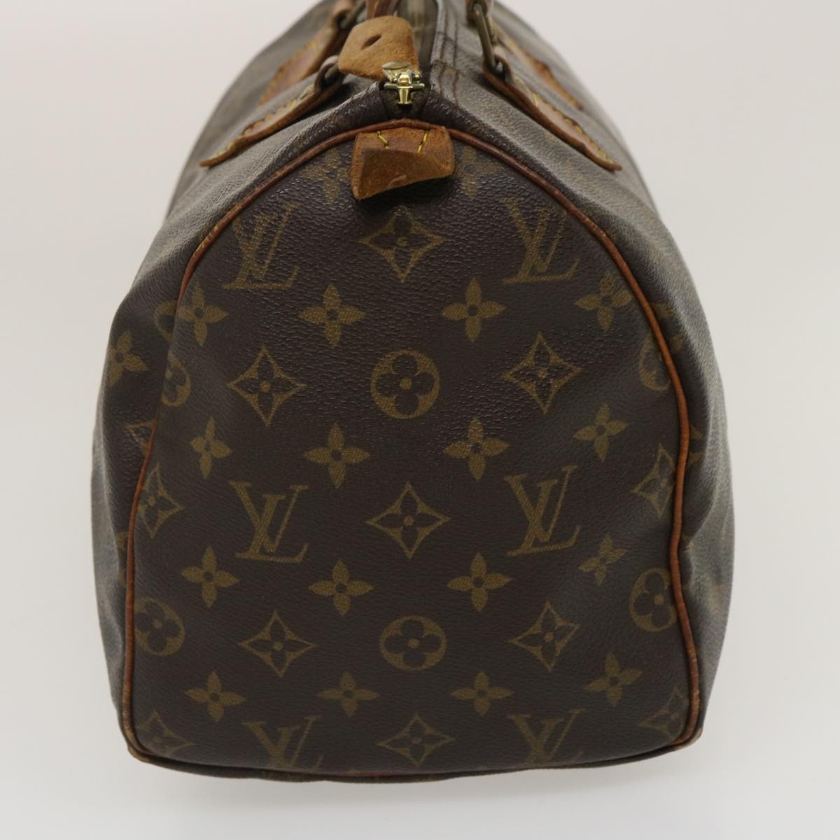 LOUIS VUITTON Monogram Speedy 30 Hand Bag M41526 LV Auth ac709