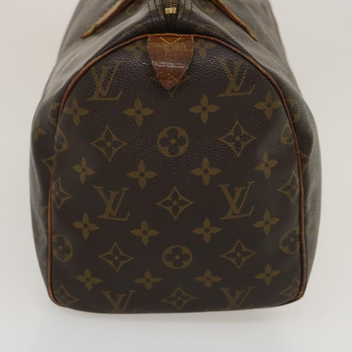 LOUIS VUITTON Monogram Speedy 30 Hand Bag M41526 LV Auth ac709